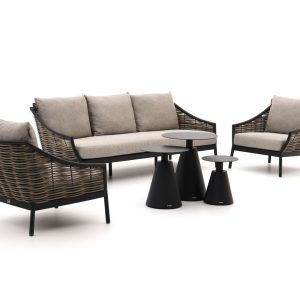 Apple Bee Milou/Tusa Sessel-Sofa Lounge-Set 5-Sitzer 6-teilig