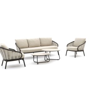 Apple Bee Pine Key Sessel-Sofa Lounge-Set 5-teilig 5-Sitzer