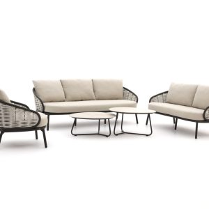 Apple Bee Pine Key Sessel-Sofa Lounge-Set 5-teilig 6-Sitzer
