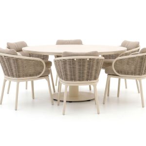Apple Bee Pine Key/Melville ø 160 cm Gartenmöbel-Set 7-teilig