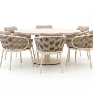 Apple Bee Pine Key/Melville ø 160 cm Gartenmöbel-Set 7-teilig
