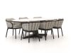 Apple Bee Pine Key/Zanzibar dänisch oval 220 cm Gartenmöbel-Set 7-teilig