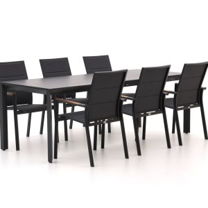 Bellagio Albinea/Sestino 220 cm Gartenmöbel-Set 7-Teilig Stapelbar