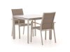Bellagio Albinea/Sestino 90 cm Gartenmöbel-Set 3-Teilig Stapelbar