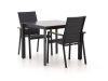 Bellagio Albinea/Sestino 90 cm Gartenmöbel-Set 3-Teilig Stapelbar