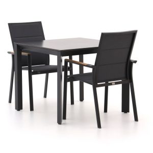 Bellagio Albinea/Sestino 90 cm Gartenmöbel-Set 3-Teilig Stapelbar