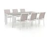 Bellagio Anzio/Fidenza 220 cm Gartenmöbel-Set 7-teilig stapelbar