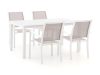 Bellagio Anzio/Menzano 160 cm Gartenmöbel-Set 5-teilig stapelbar
