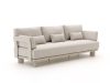 Bellagio Battuello Gartensofa 3-Sitzer 240 cm