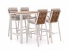 Bellagio Bertinoro/Fidenza 150 cm Gartenbar-Set 5-teilig stapelbar