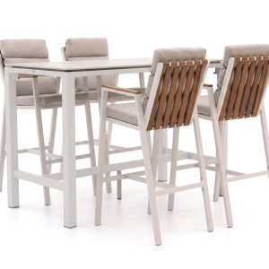 Bellagio Bertinoro/Trecenta 150 cm Gartenbar-Set 5-teilig stapelbar