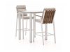 Bellagio Bertinoro/Trecenta 75 cm Gartenbar-Set 3-teilig stapelbar