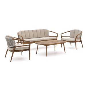 Bellagio Brasimone Sessel-Sofa Lounge-Set 4-teilig