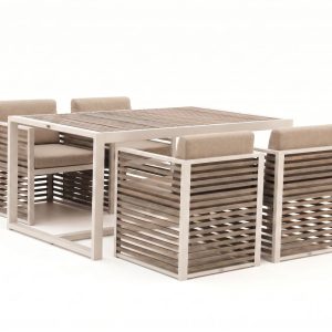 Bellagio Cadora 160 cm Gartenmöbel-Set 5-teilig