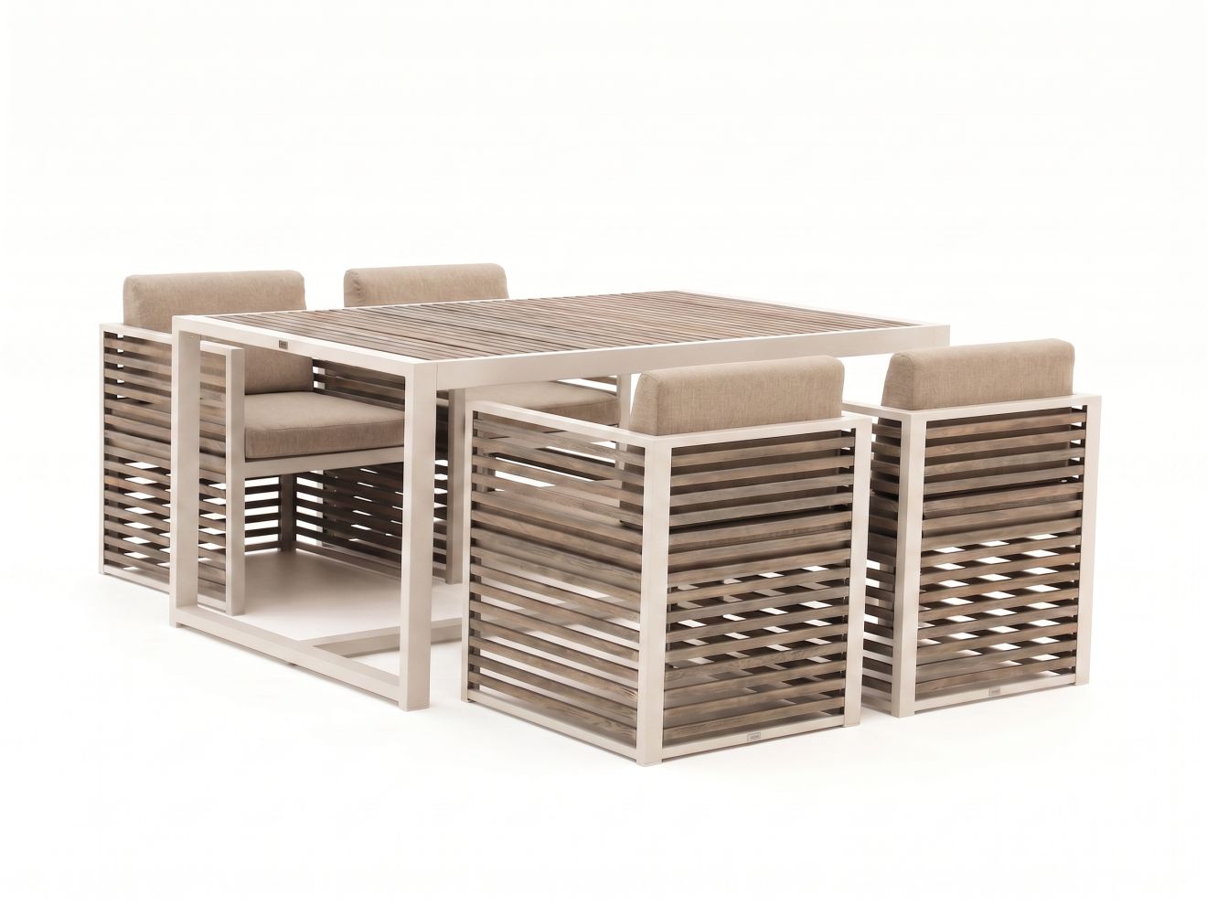Bellagio Cadora 160 cm Gartenmöbel-Set 5-teilig