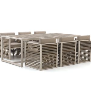Bellagio Cadora 240 cm Gartenmöbel-Set 7-teilig