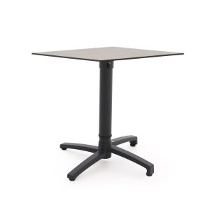 Bellagio Canzo Gartentisch klappbar 70x70x73/109 cm verstellbar