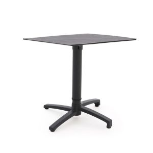 Bellagio Canzo Gartentisch klappbar 70x70x73/109 cm verstellbar