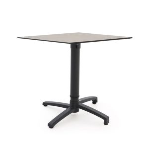 Bellagio Canzo Gartentisch klappbar 80x80x73/109 cm verstellbar