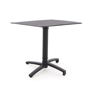 Bellagio Canzo Gartentisch klappbar 80x80x73/109 cm verstellbar