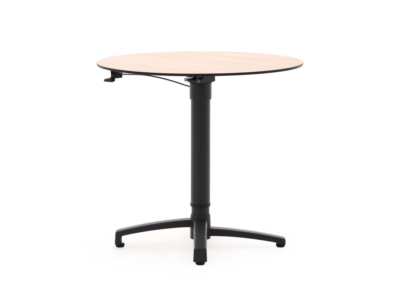 Bellagio Canzo Gartentisch klappbar Ø80 (h:73/109 cm) verstellbar