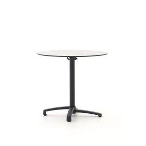 Bellagio Canzo Gartentisch klappbar ø 80 cm (h: 73 cm)