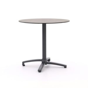 Bellagio Canzo Gartentisch klappbar ø 80 cm (h: 73 cm)