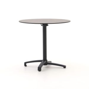 Bellagio Canzo Gartentisch klappbar ø 80 cm (h: 73 cm)