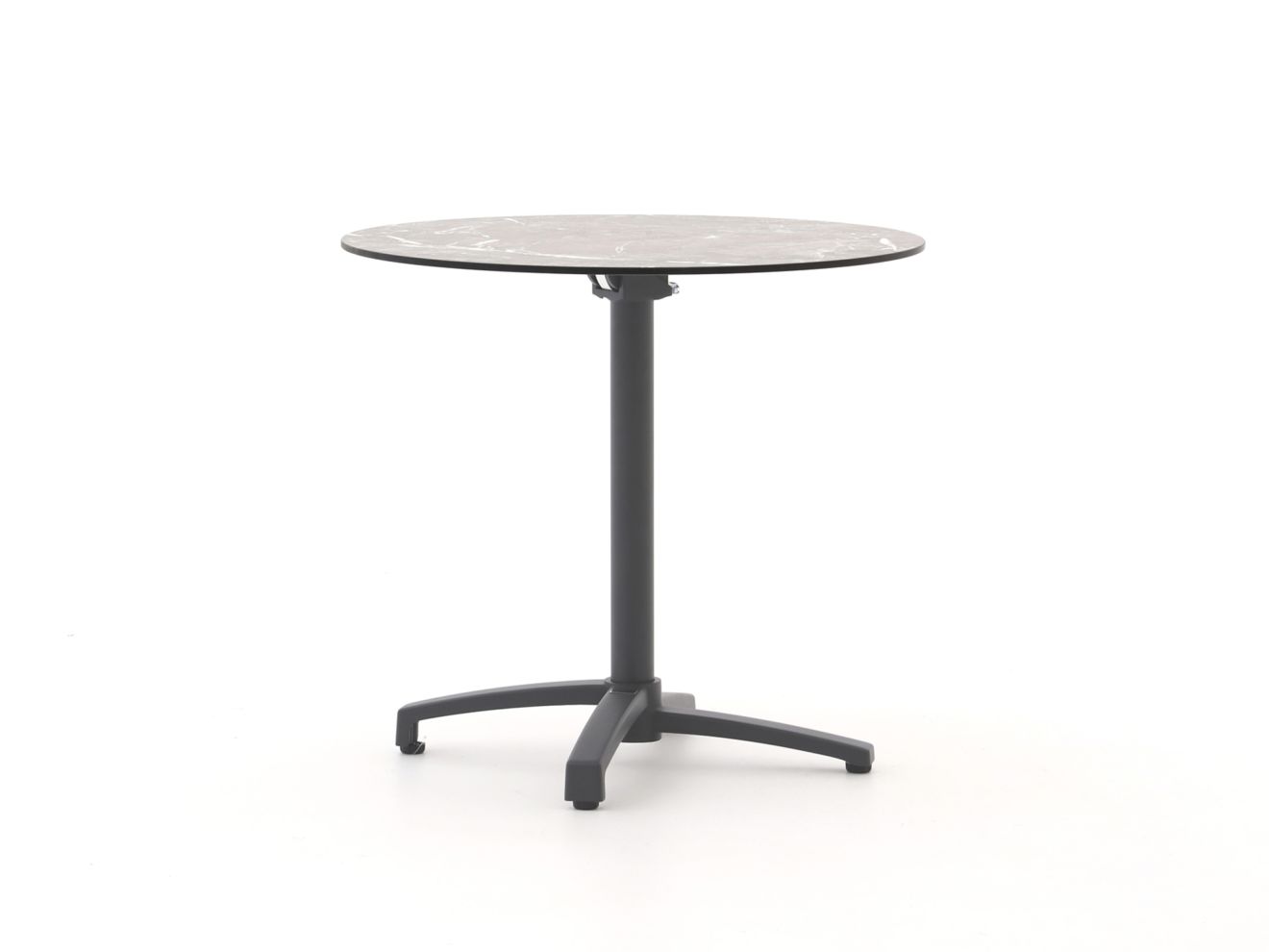 Bellagio Canzo Gartentisch klappbar ø 80 cm (h: 73 cm)