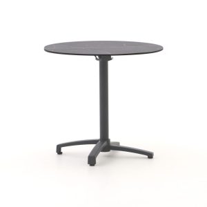 Bellagio Canzo Gartentisch klappbar ø 80 cm (h: 73 cm)