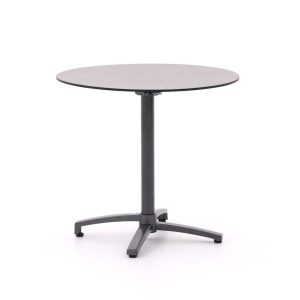 Bellagio Canzo Gartentisch klappbar ø 80 cm (h:73 cm)