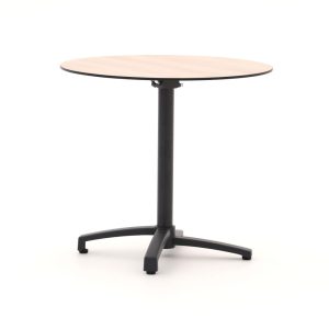 Bellagio Canzo Gartentisch klappbar ø 80 cm (h:73 cm)