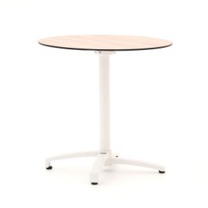 Bellagio Canzo Gartentisch klappbar ø 80 cm (h:73 cm)