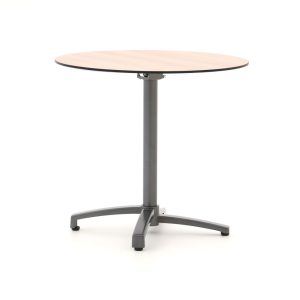 Bellagio Canzo Gartentisch klappbar ø 80 cm (h:73 cm)