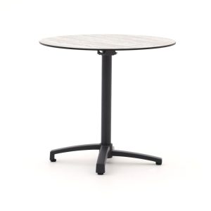 Bellagio Canzo Gartentisch klappbar ø 80 cm (h:73 cm)