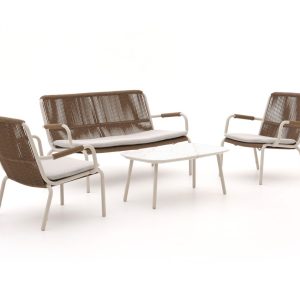 Bellagio Caronia Sessel-Sofa-Lounge-Set 4-teilig