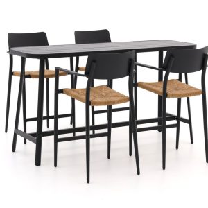 Bellagio Cino 175 cm Gartenbar-Set 5-teilig