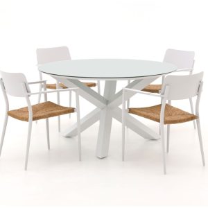 Bellagio Cino/Ferrone ø 130 cm Gartenmöbel-Set 5-teilig