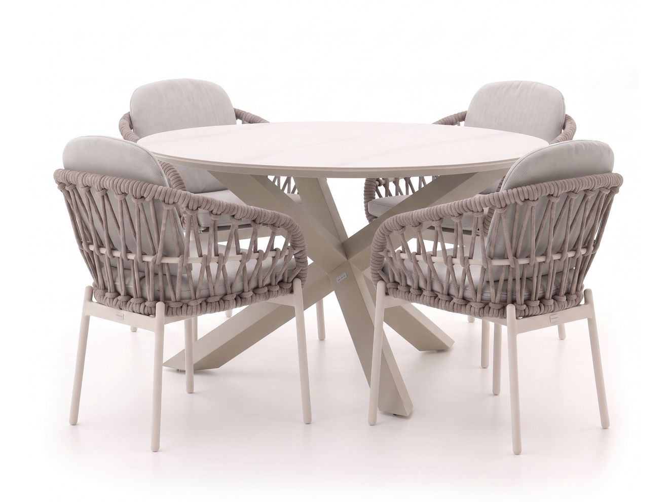 Bellagio Cupello/Lodola ø 130 cm Gartenmöbel-Set 5-teilig