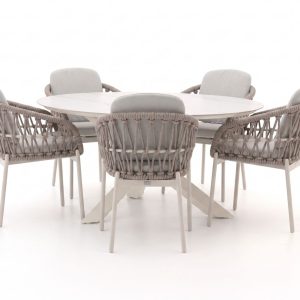 Bellagio Cupello/Lodola ø 150 cm Gartenmöbel-Set 6-teilig