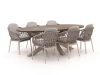 Bellagio Cupello/ROUGH-Y Ellips 240 cm Gartenmöbel-Set 7-teilig
