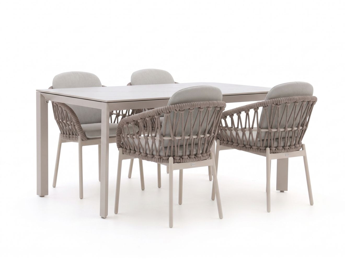 Bellagio Cupello/Sestino 160 cm Gartenmöbel-Set 5-teilig