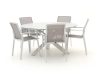 Bellagio Dranera/Ferrone ø 150 cm Gartenmöbel-Set 6-Teilig Stapelbar
