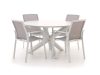 Bellagio Dranera/Lodola ø 130 cm Gartenmöbel-Set 5-teilig stapelbar