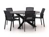 Bellagio Dranera/Lodola ø 150 cm Gartenmöbel-Set 6-teilig stapelbar
