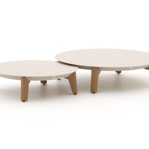 Bellagio Esenta Loungetisch ø 86 (h:21 cm)/ø 68 (h:19 cm)