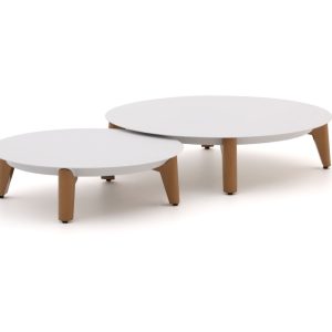 Bellagio Esenta Loungetisch ø86 (h:21 cm)/ø 68 (h:19 cm)