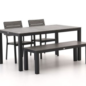 Bellagio Fidenza 160 cm Gartenmöbel-Set mit Sofa 4-teilig stapelbar