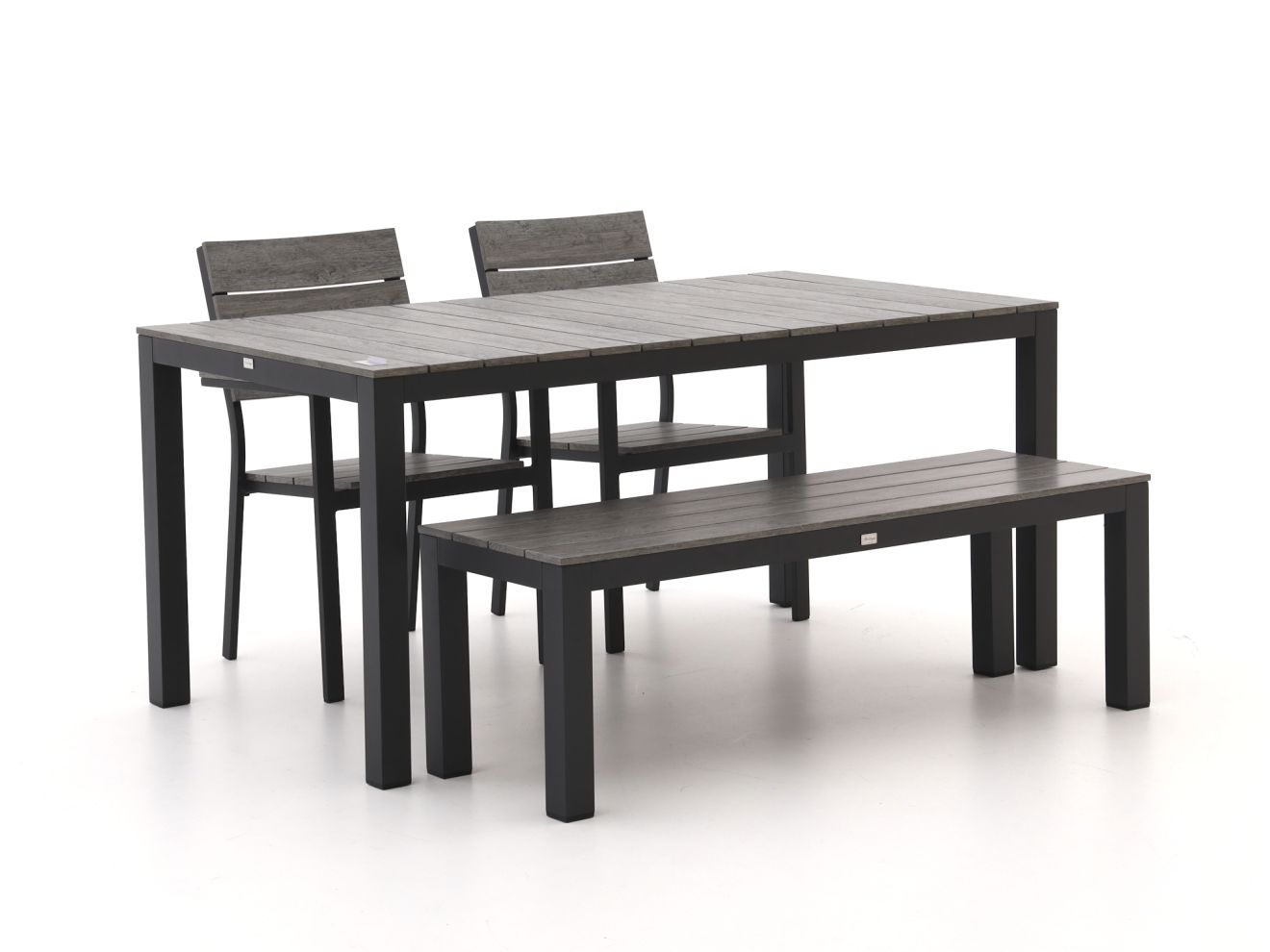 Bellagio Fidenza 160 cm Gartenmöbel-Set mit Sofa 4-teilig stapelbar