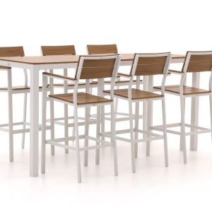 Bellagio Fidenza 220 cm Gartenbar-Set 7-Teilig